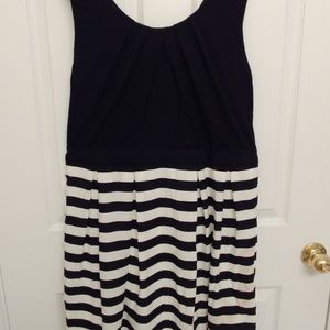Short Black and White dress